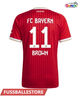 Günstige Bayern Munich Nathaniel Brown #11 Heimtrikot Damen 2026-27 Kurzarm